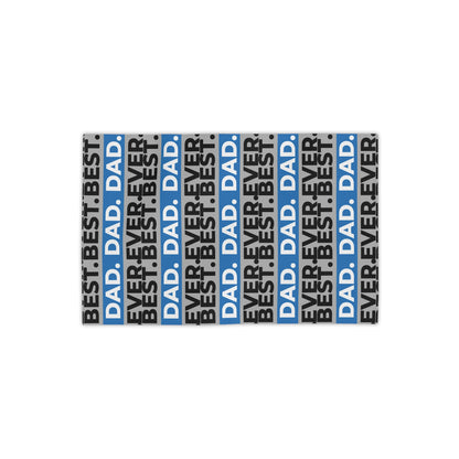 Best Dad Ever Beach Towel - Perfect Father's Day Gift